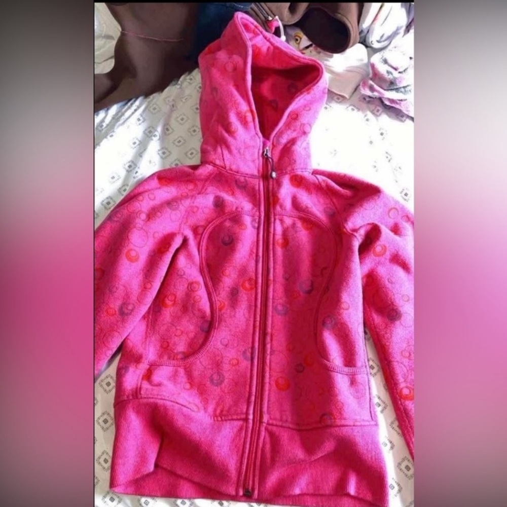 Lululemon Athletica Pink Hoodie Sweatshirt